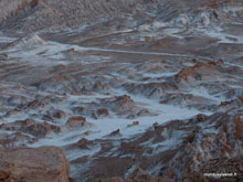 Vallée de la lune - désert d'Atacama - Chili